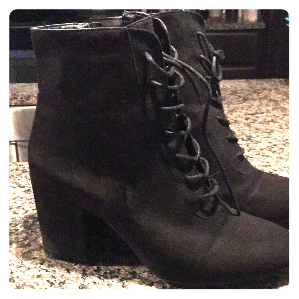 Ankle high booties